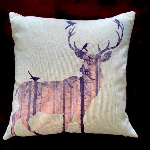 **Sold** Square 16” Accent Pillow Cover - Picture 3 of 4